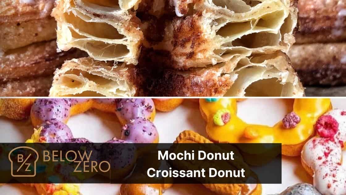 Donat Mochi dan Donat Croissant