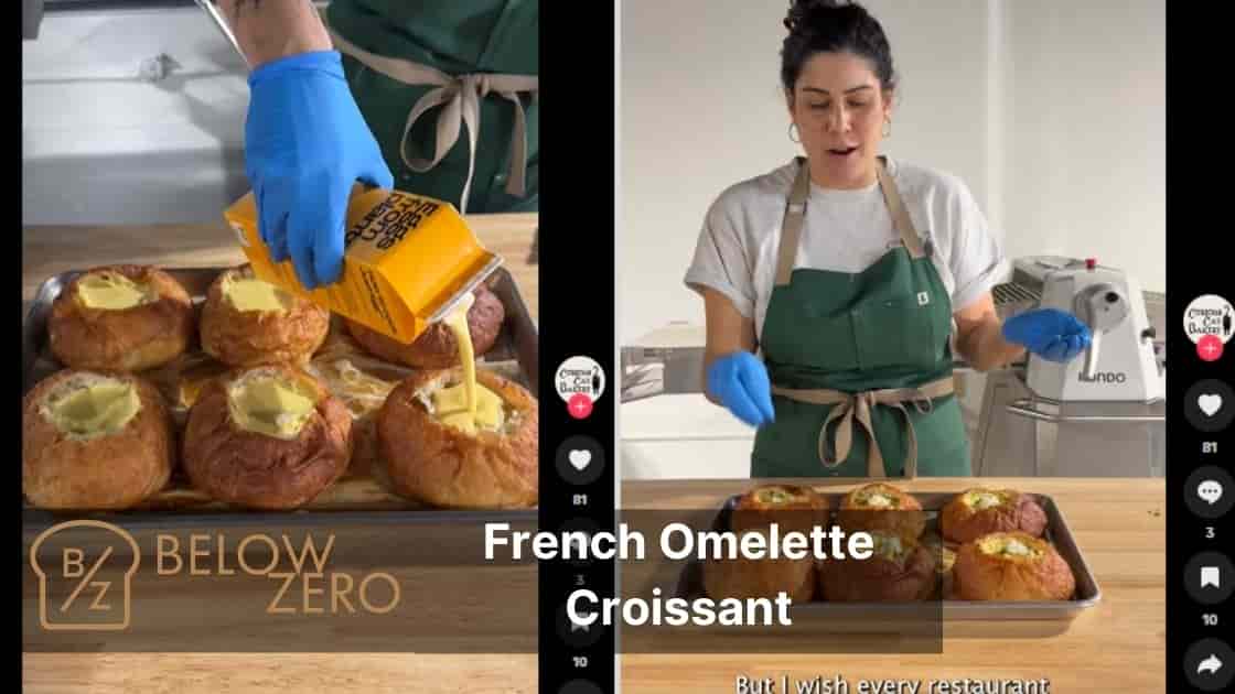 French Omelette Croissant
