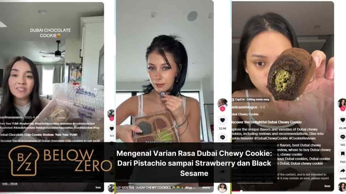 Mengenal Varian Rasa Dubai Chewy Cookie Dari Pistachio sampai Strawberry dan Black Sesame