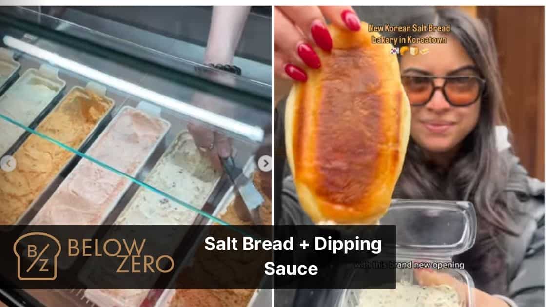 Salt Bread + Dipping Sauce 3
