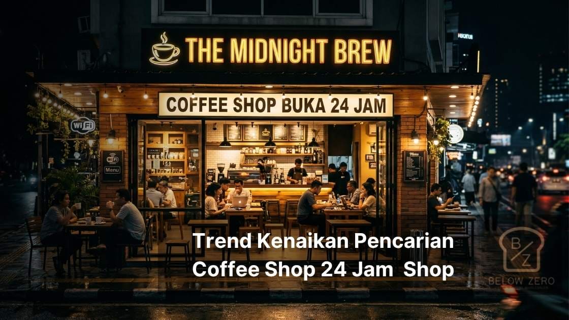 Trend Kenaikan Pencarian Coffee Shop 24 Jam dan Apa Artinya untuk Pelaku Coffee Shop