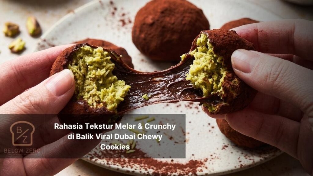 Bukan Mochi! Rahasia Tekstur Melar & Crunchy di Balik Viral Dubai Chewy Cookies