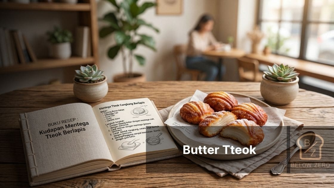 Resep Dasar Butter Tteok dengan air fryer