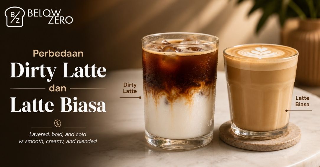 Perbedaan Dirty Latte dan Latte Biasa