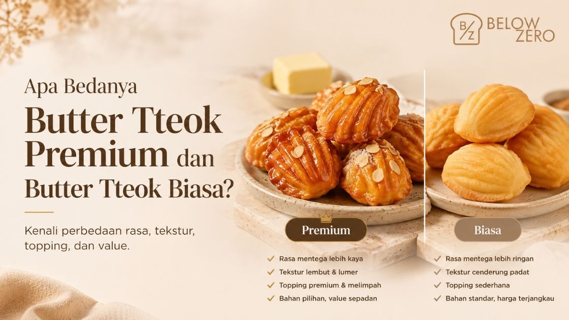 Bedanya Butter Tteok Premium dan Butter Tteok Biasa