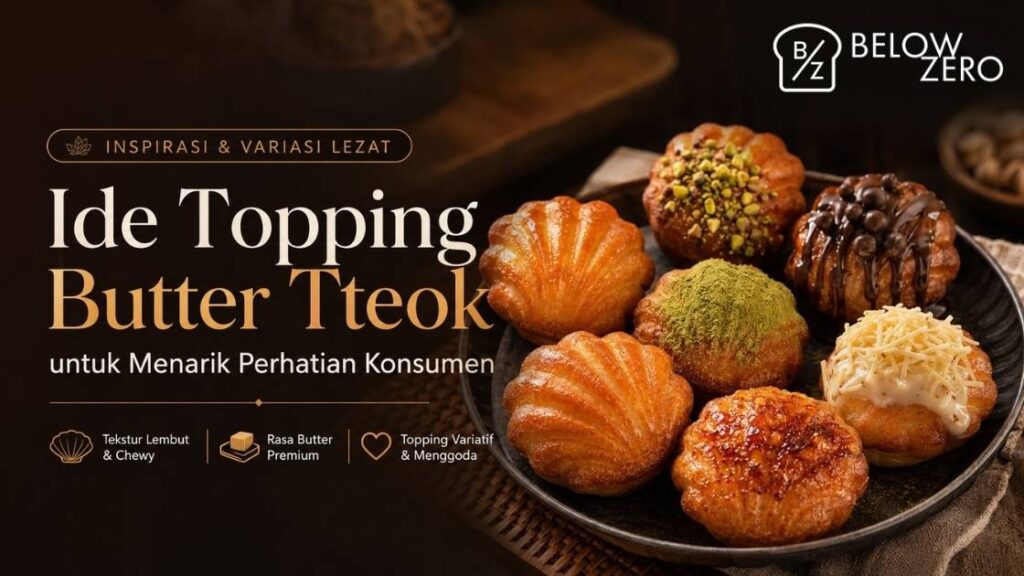 Ide Topping Butter Tteok untuk Menarik Perhatian Konsumen