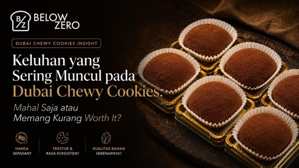 Keluhan yang Sering Muncul pada Dubai Chewy Cookies: Mahal Saja atau Memang Kurang Worth It?