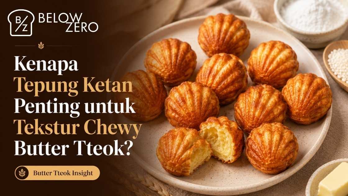 Kenapa Tepung Ketan Penting Untuk Tekstur Chewy Butter Tteok