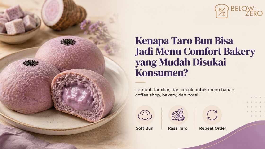 Taro bun comfort food