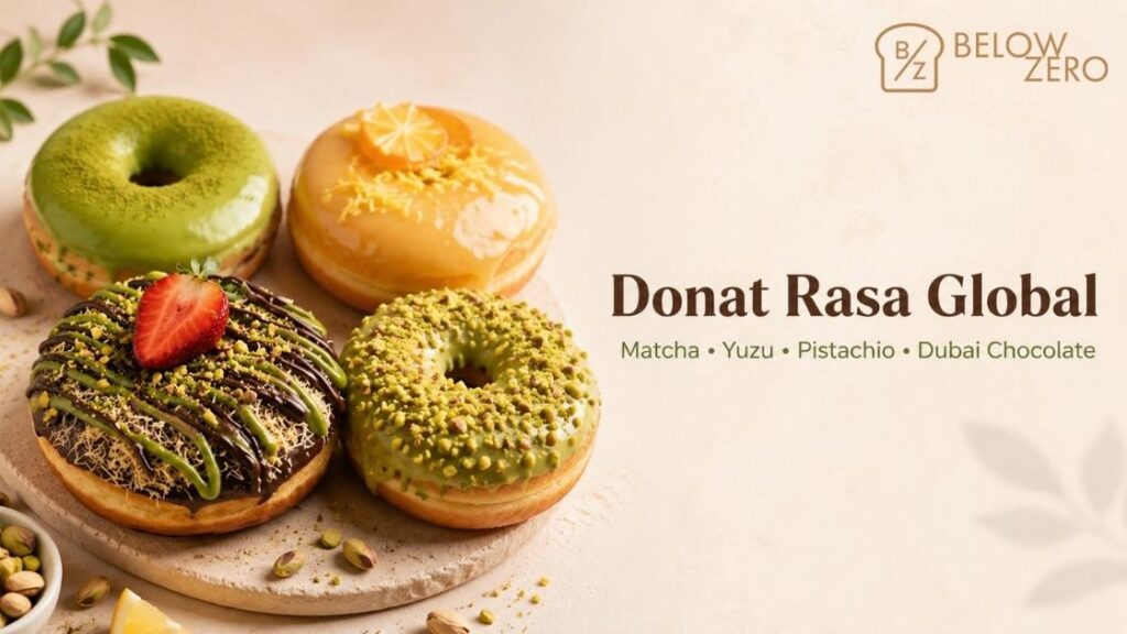 Donat Rasa Global: Dari Matcha, Yuzu, Pistachio, sampai Dubai Chocolate